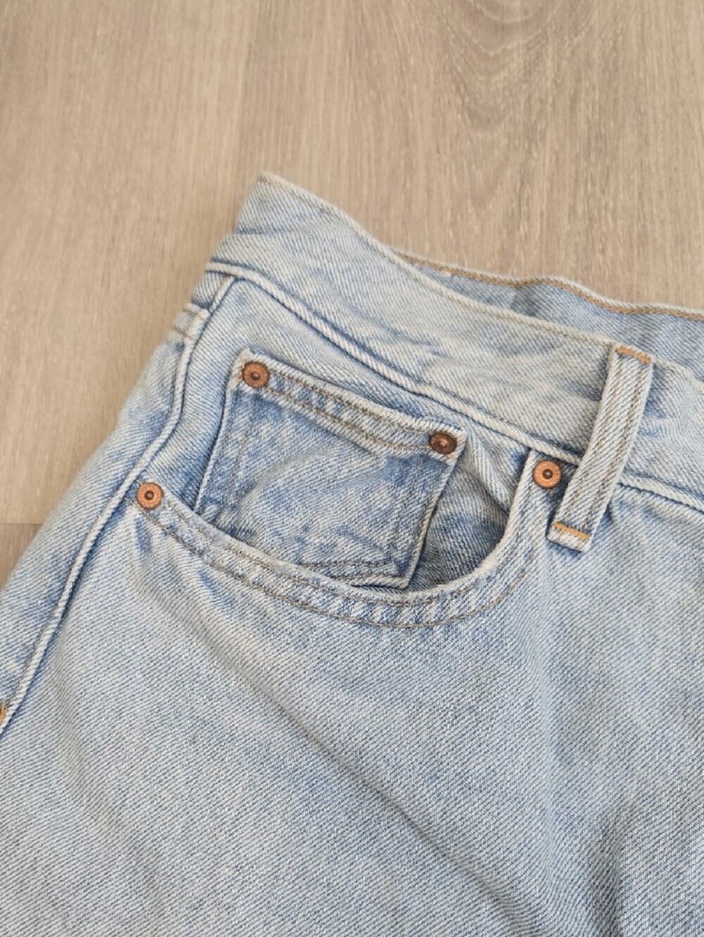 Denim Forum Light Blue High-Rise Women's Jeans - Picture 5 of 8